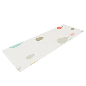 KESS InHouse Yoga Mat VERY SARIE RAINY DAYS YOGA MAT MSRP 99.99